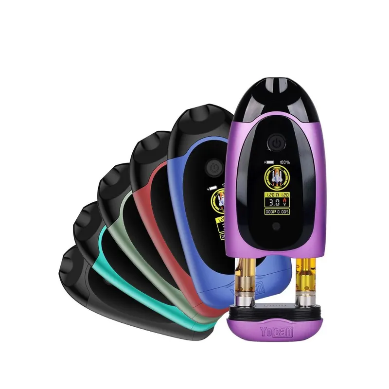 Yocan Dubb – Dual 510 Thread Vape Cart Battery