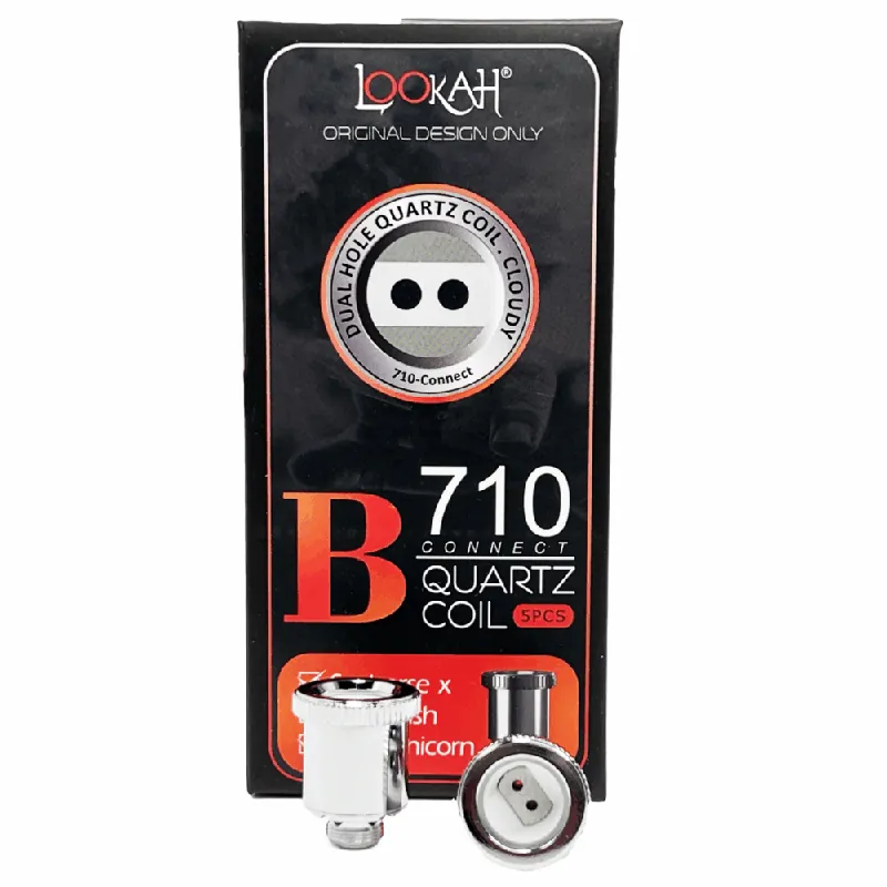 Lookah 710 Dual Hole Quartz Coil Type B