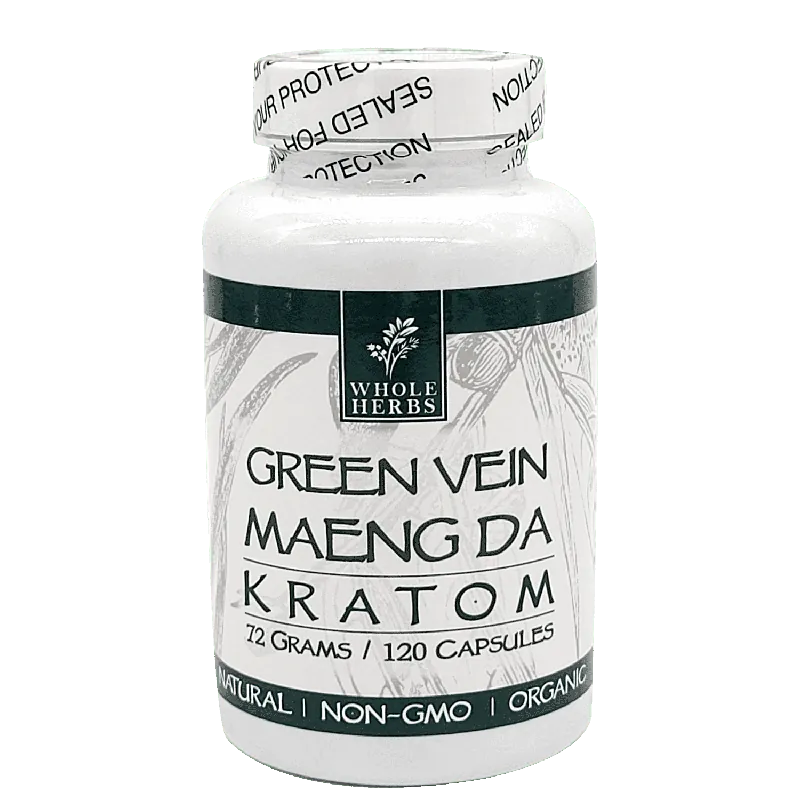 Whole Herbs Green Vein Maeng Da Capsules
