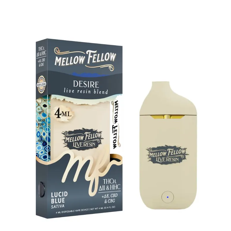 Mellow Fellow Live Resin Disposable Vape – 4 Grams