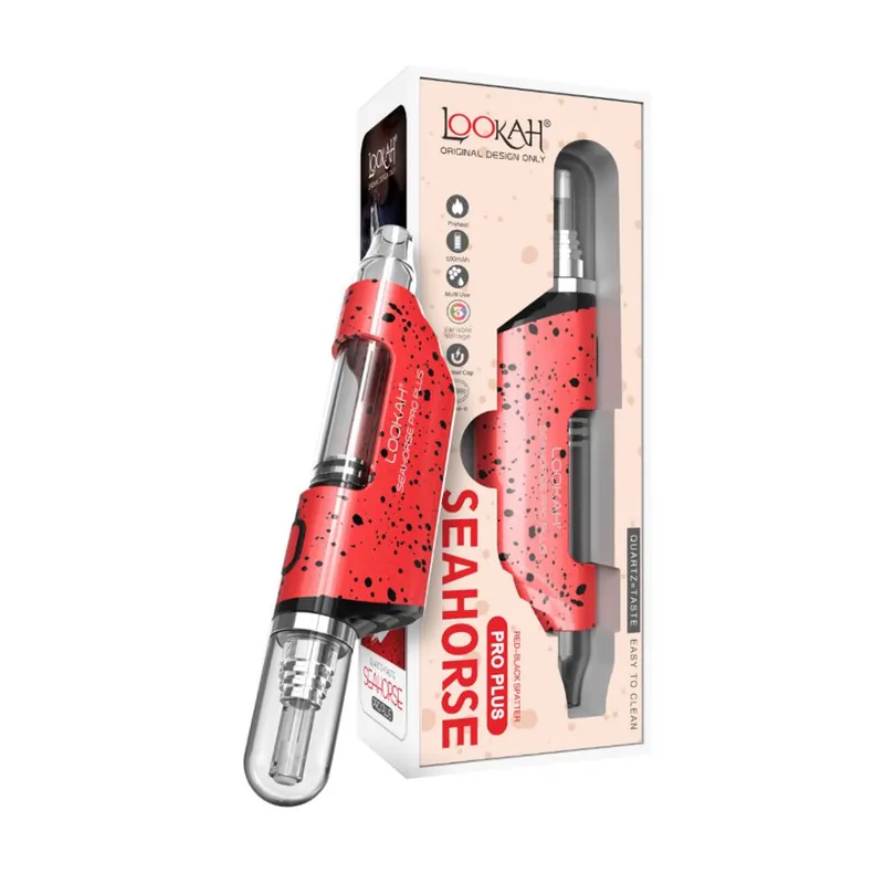 Lookah Seahorse Pro Plus – Electric Nectar Collector Dab Pen with Quartz Tip