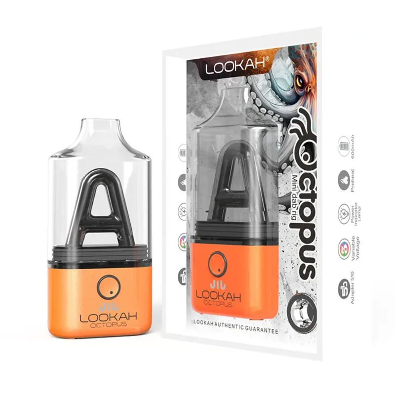 Lookah Octopus Mini Portable E-Rig – Compact Dab Vaporizer with Temp Control