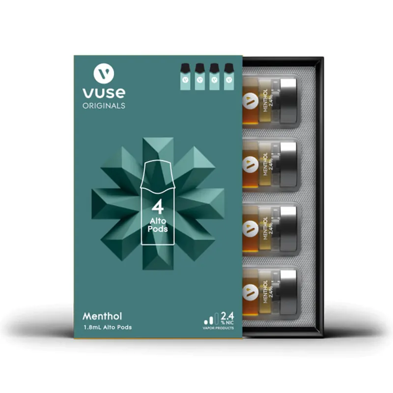 Vuse Alto Pods 2.4% 4 Pack – Menthol