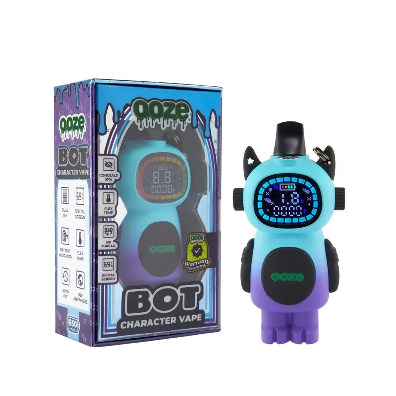 Ooze Bot Fun Character 650mAh 510 Thread Cart Battery