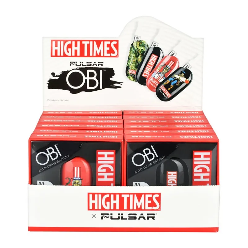 High Times x Pulsar Obi 510 Cart Battery – BULK 12x Pack