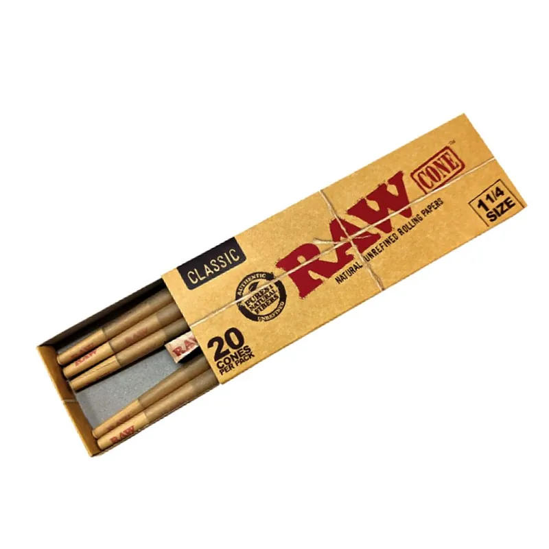 RAW Classic Cones 1 1/4 – 20 Pack