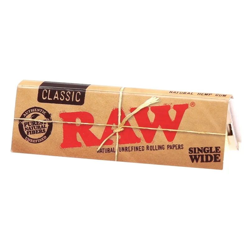 RAW – Unrefined Papers Single Wide 50ct
