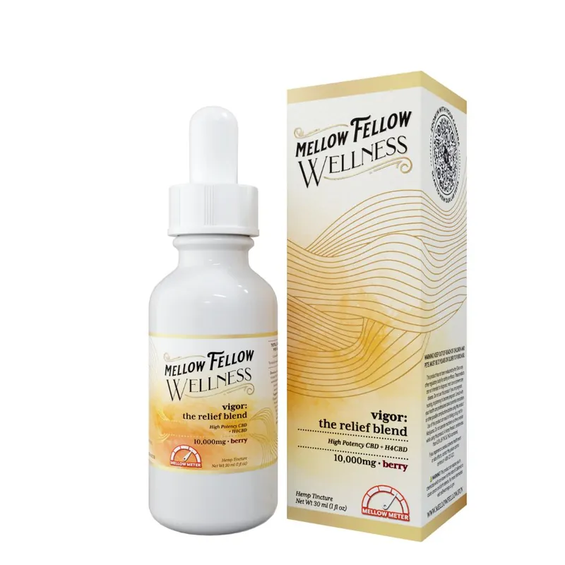 Mellow Fellow Wellness Tincture Vigor Blend Berry – 10000mg