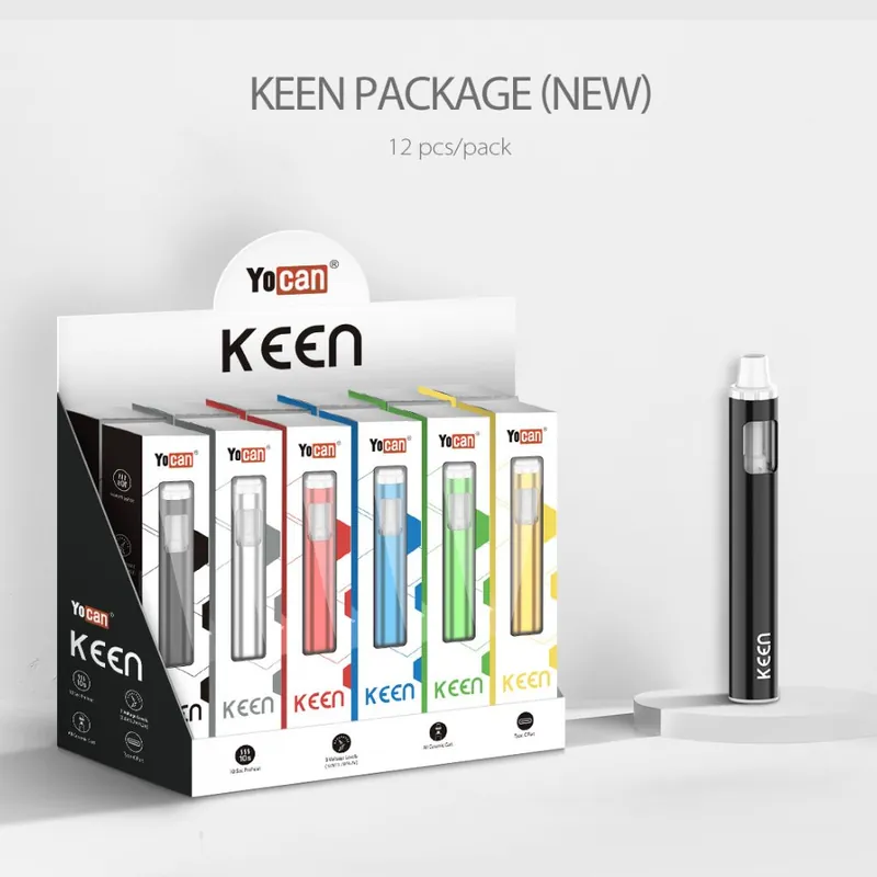 Yocan Keen Oil Vapes – BULK Pack of 12