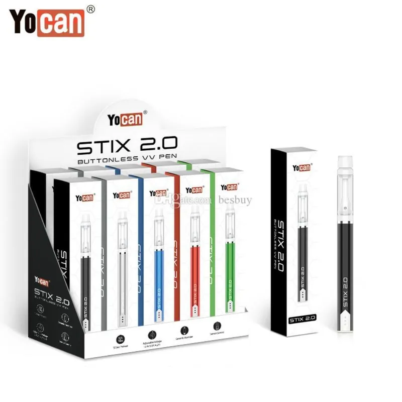 Yocan Stix 2.0 Oil Vape Pen – BULK 10x Pack