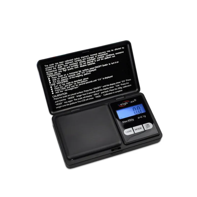 WeighMax SM-650 Pocket Digital Scale – 650g x 0.1g Precision