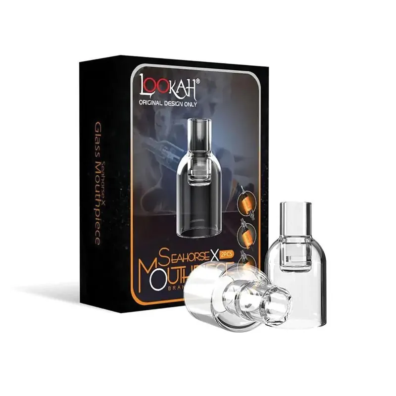 Lookah Seahorse X Glass Mouthpiece – 2 Pack