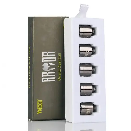 Yocan Armor Replacement Coils 5-Pack – Dual Quartz