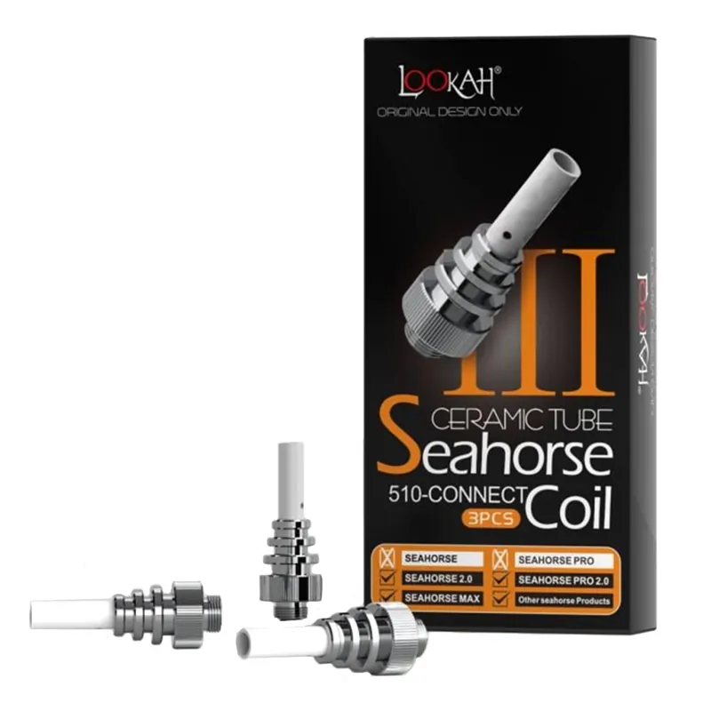 Lookah Seahorse Coil III – Ceramic Tube
