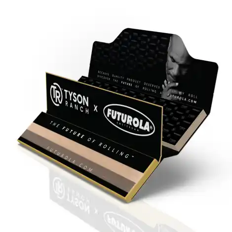 Tyson X Futurola Rolling Papers + Perforated Tips - Tyson 2.0
