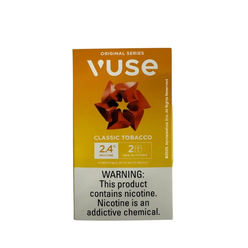 Vuse Alto Classic Tobacco Pods 2.4% – 2 Pack