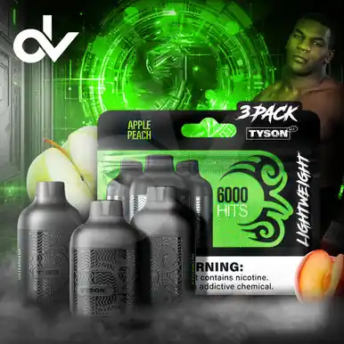 Tyson 2.0 Lightweight 2000 puffs x3 Hits
