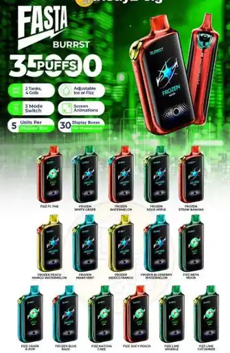 Fasta Burrst 35K Vape - FASTA Vapes