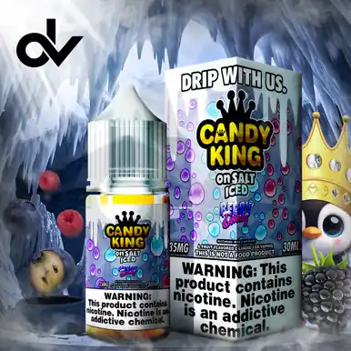 Candy King On Salt ICED Nicotine Salt E-Liquid 30ML
