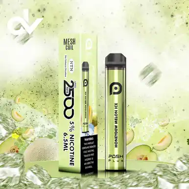 POSH PLUS 5% NIC 2500 PUFFS 6.5ML DISPOSABLE VAPE (TFN)