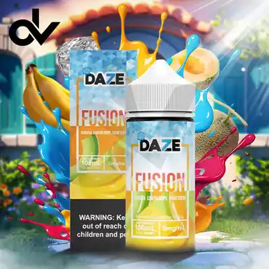 7 Daze Fusion Synthetic Nicotine E-Liquid 100ML