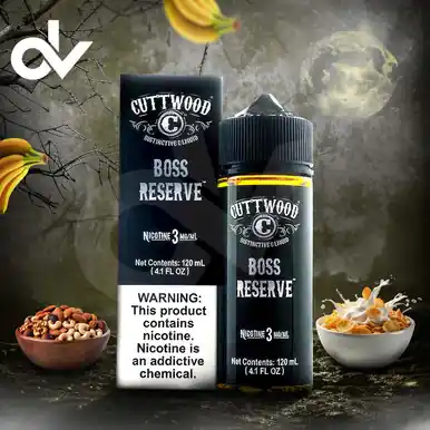 Cuttwood Boss Reserve E-Liquid 120ML