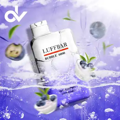 LUFFBAR Bubble 6000 Puffs Disposable Vape 10ml