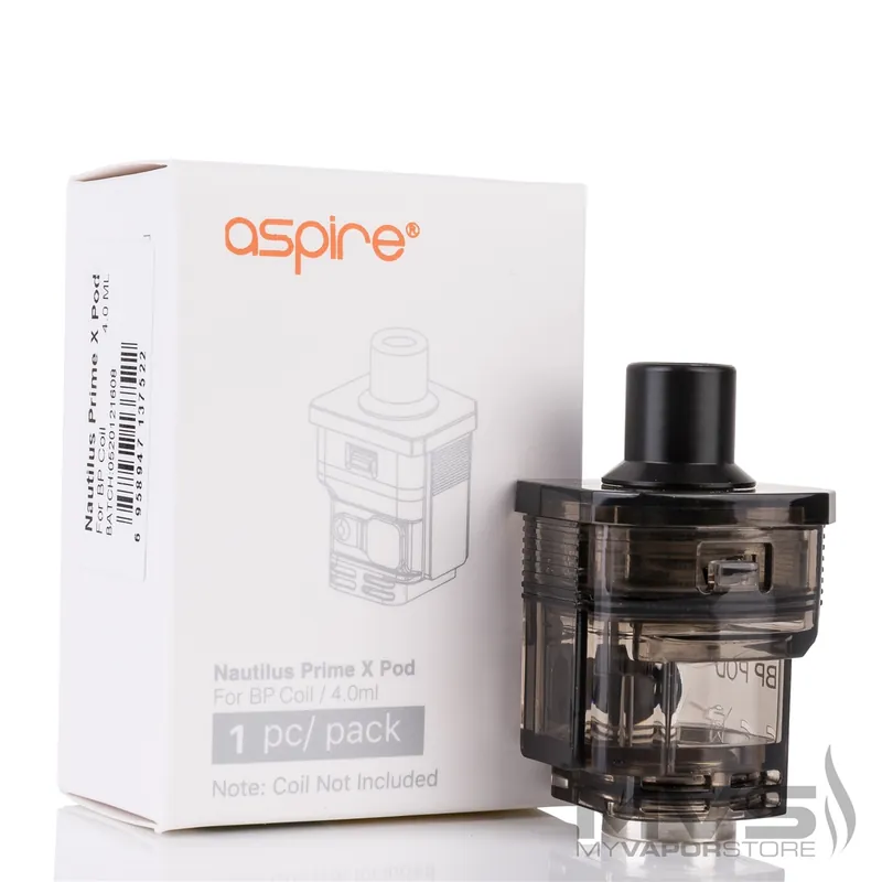 Aspire Nautilus Prime X Empty Pod Cartridge - Aspire Ecig