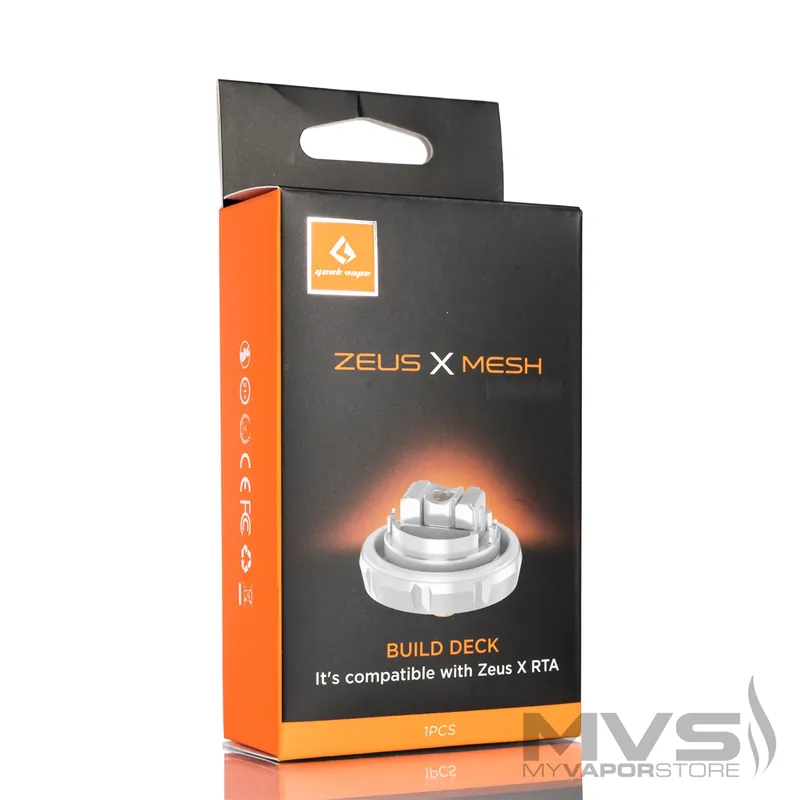 GeekVape Zeus X Mesh Build Deck