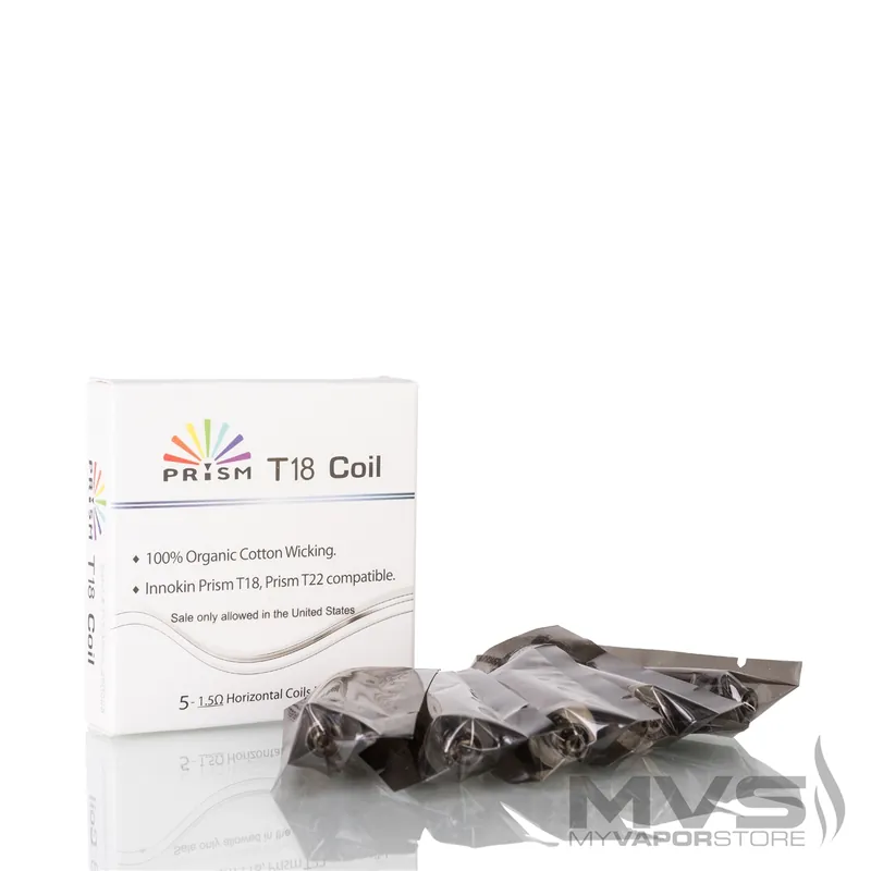 Innokin Endura T18/T22 Replacement Coil - Pack of 5 - 1.5 ohm