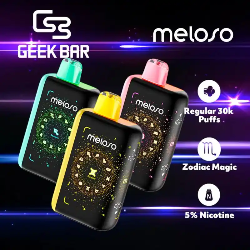 Geek Bar Meloso 30K Disposable Vape 5%
