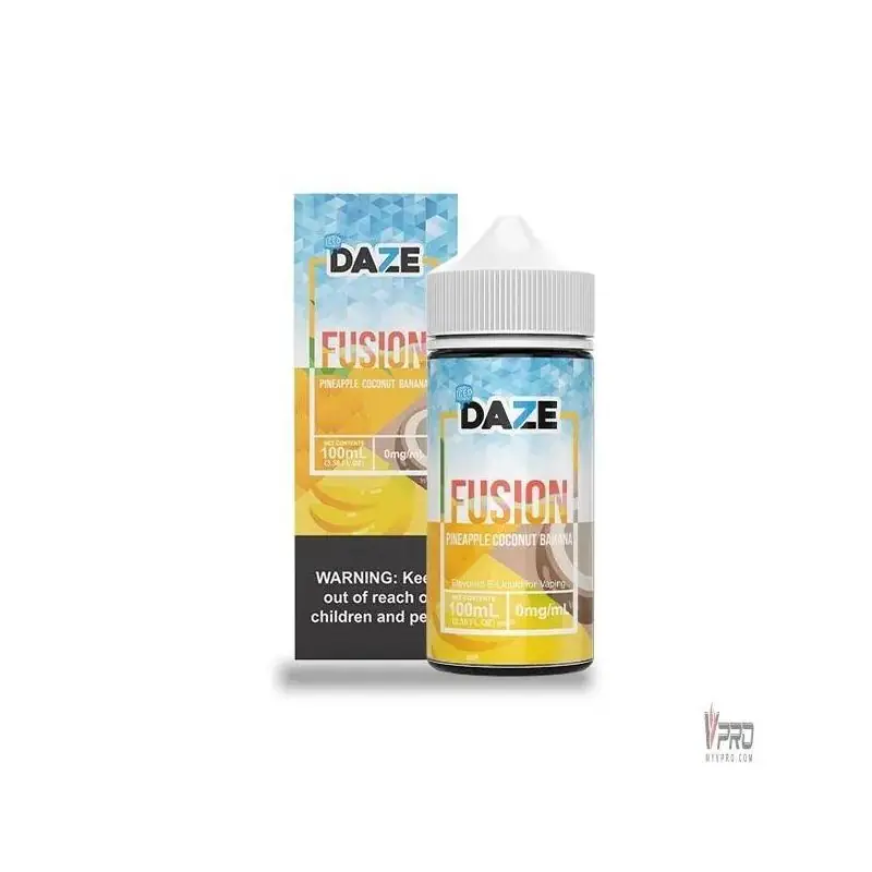 ICED Pineapple Coconut Banana - 7 Daze Fusion Synthetic 100mL