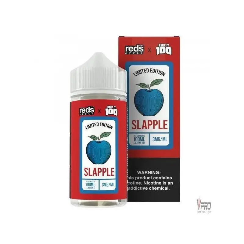 Slapple - 7 Daze Reds x Keep It 100 100mL