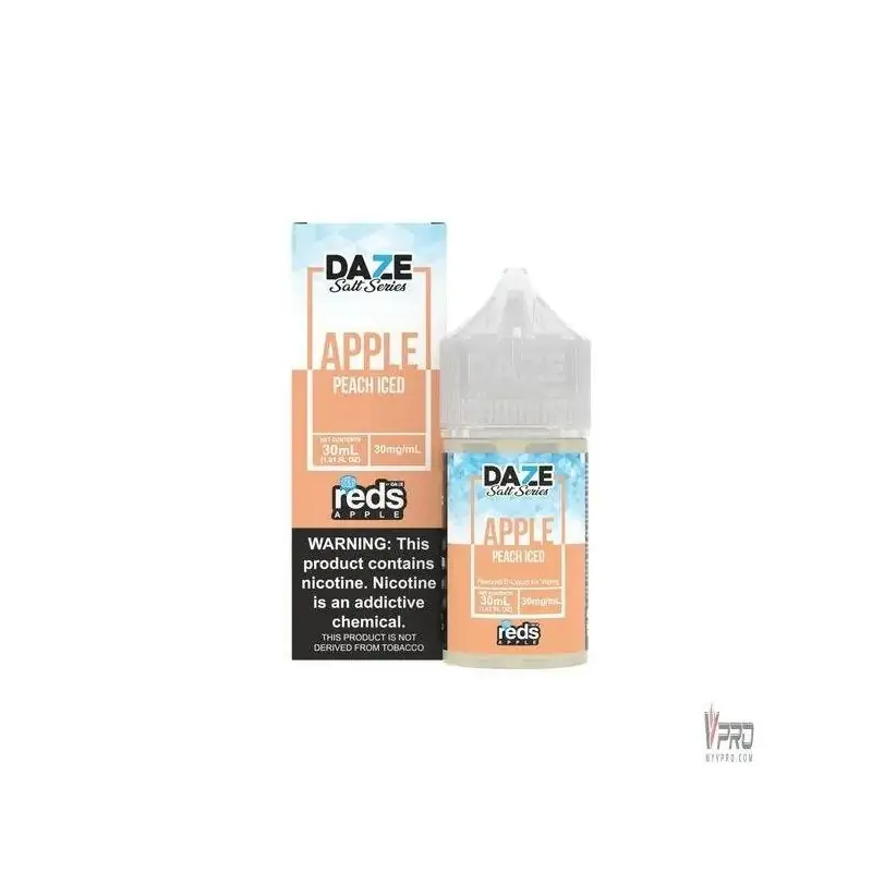 ICED Peach - Reds Apple Salt - 7 Daze 30mL