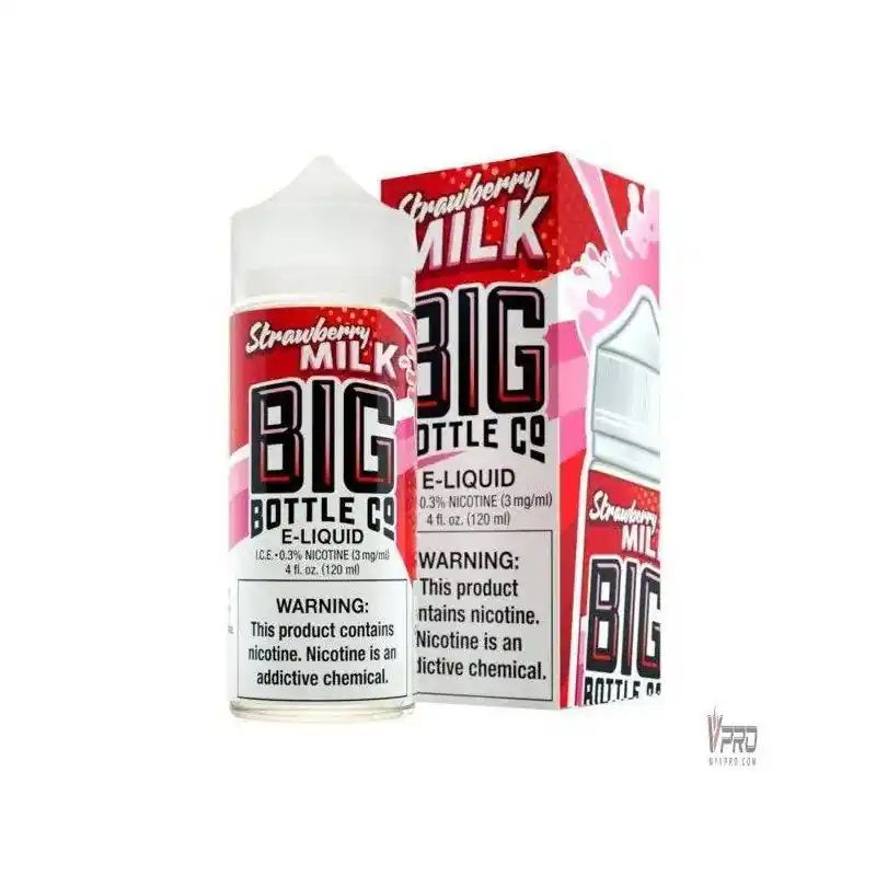 Strawberry Milk - Big Bottle Co 120mL