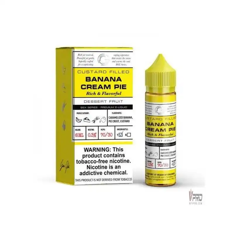 Banana Cream Pie - BSX Series Glas Vapor 60mL