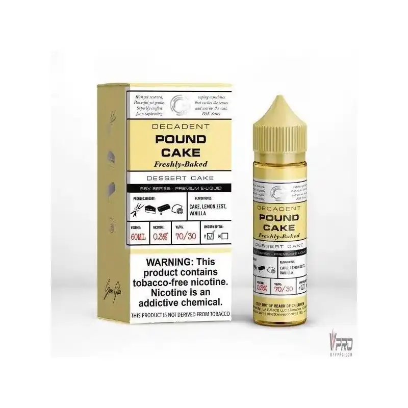 Pound Cake - BSX Series Glas Vapor 60mL