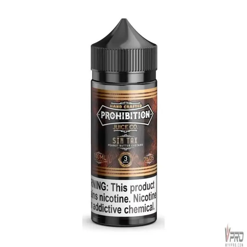 Sin Tax - Prohibition Juice Co. 100mL