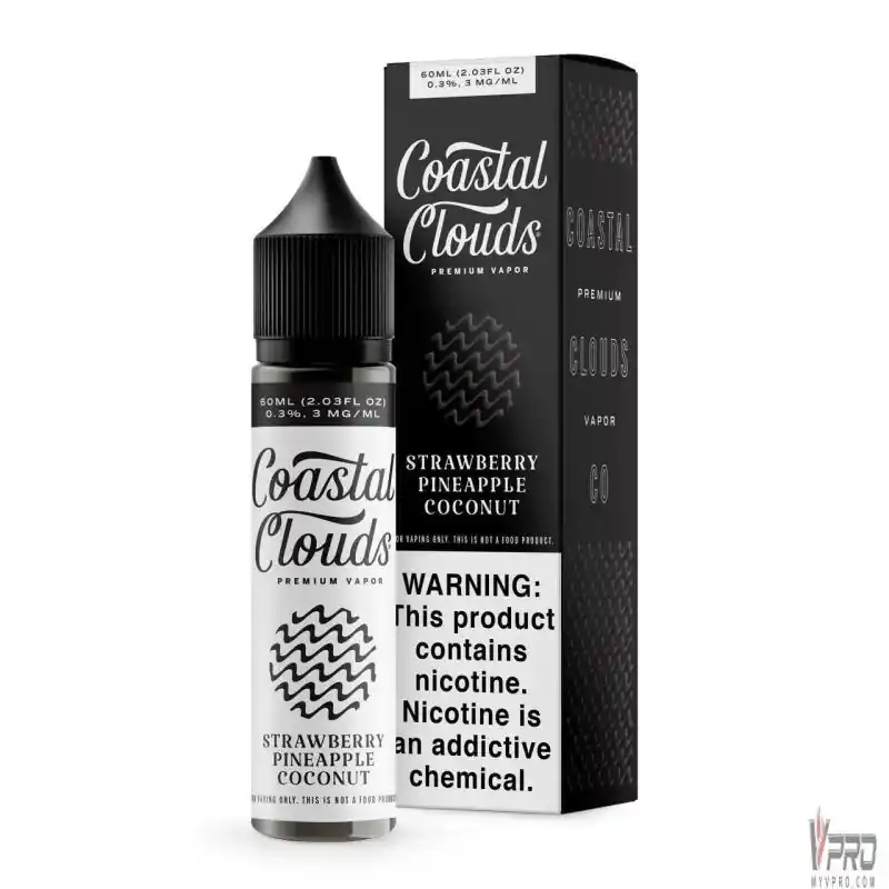 Strawberry Pineapple Coconut - Coastal Clouds Co. 60mL