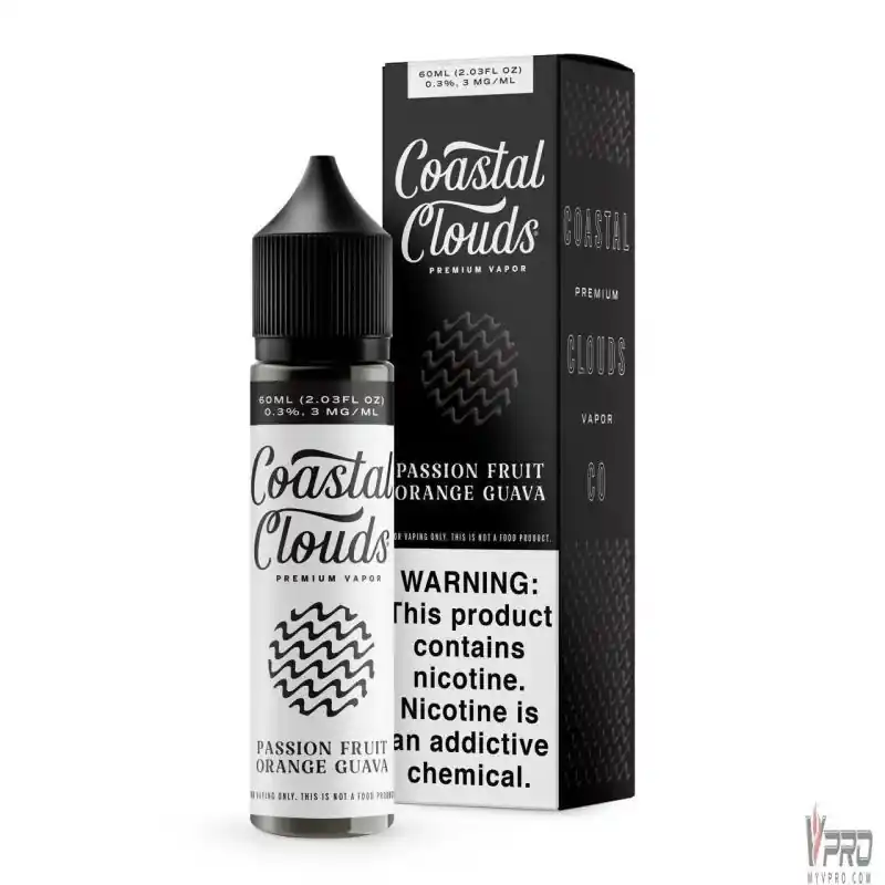 Passion Fruit Orange Guava - Coastal Clouds Co. 60mL