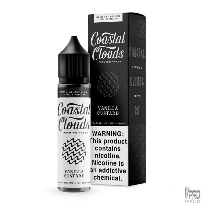 Vanilla Custard - Coastal Clouds Co. 60mL