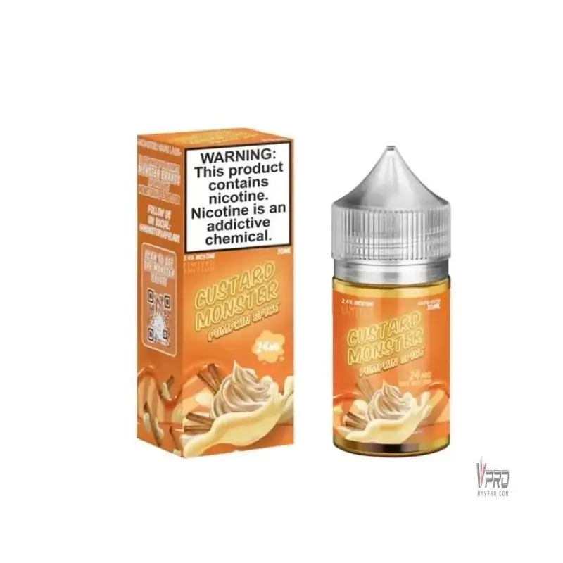 Pumpkin Spice - Custard Monster Synthetic Salt 30mL
