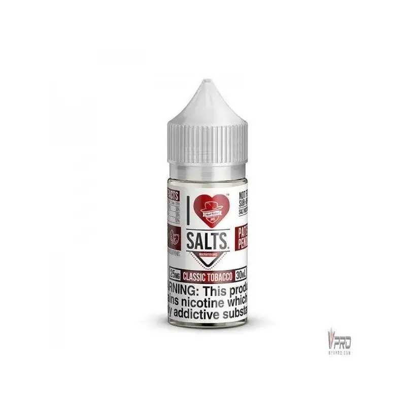 Classic Tobacco - I Love Salts 30mL