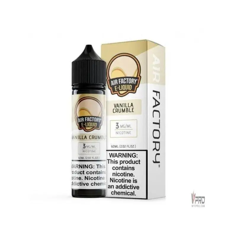 Vanilla Crumble - Air Factory 60mL