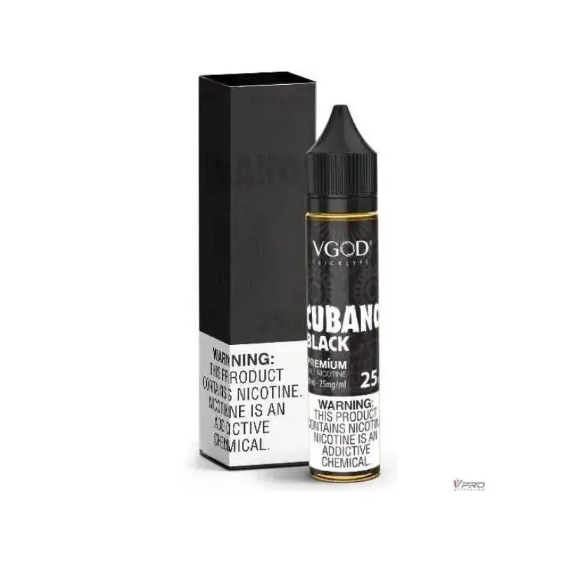 Cubano Black - VGod SaltNic 30mL