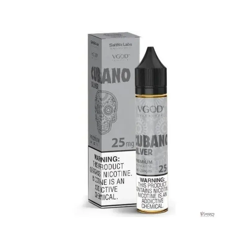 Cubano Silver - VGod SaltNic 30mL