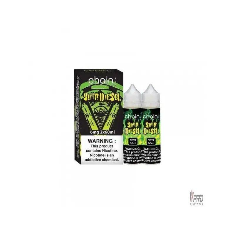 Sour Diesel - Chain Vapez E-Liquid 120mL