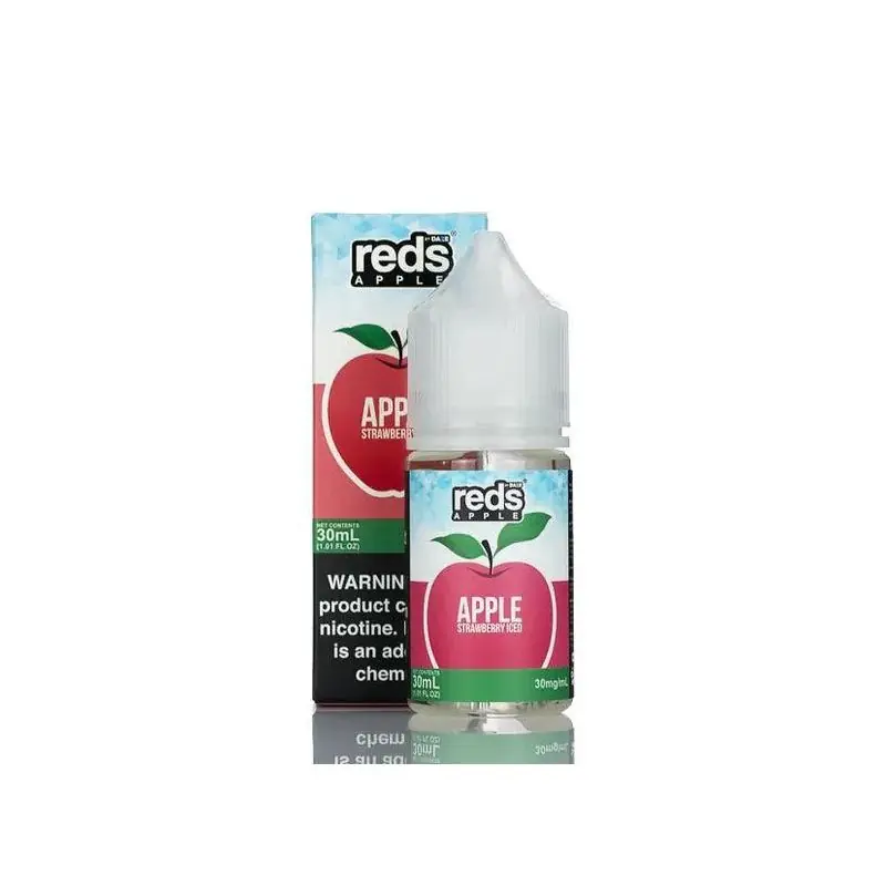 ICED Strawberry - Reds Apple Salt - 7 Daze 30mL