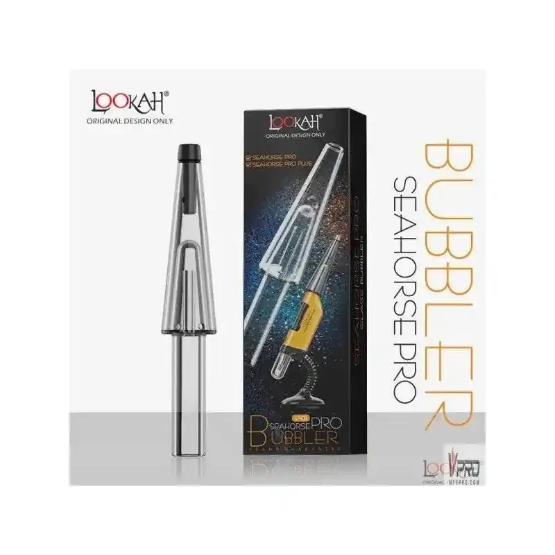 Lookah Seahorse Pro Plus Bubbler Glass