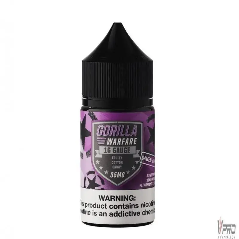 16 Gauge - Gorilla Warfare SAWED-OFF Salt 30mL